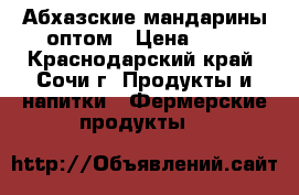 Абхазские мандарины оптом › Цена ­ 19 - Краснодарский край, Сочи г. Продукты и напитки » Фермерские продукты   